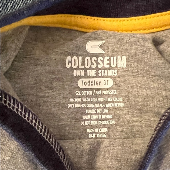 NWT Colosseum University of Michigan Youth T-Shirt - Picture 5 of 6